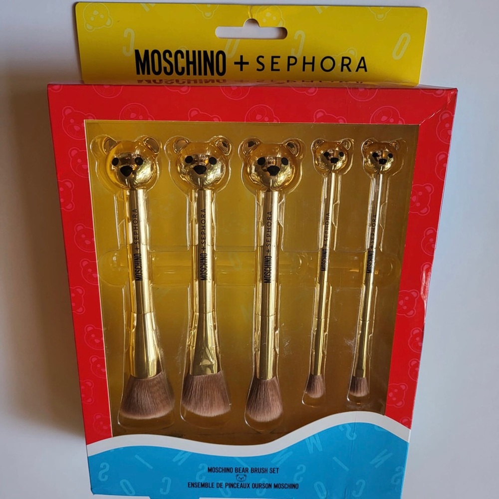 🎀HostPick🎀 Moschino x SEPHORA Bear Brush Set - Picture 5 of 6